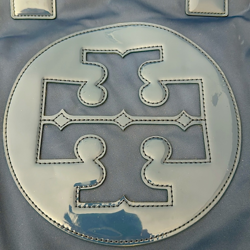 Tory Burch Blue Tote Bag - Picture 2 of 10